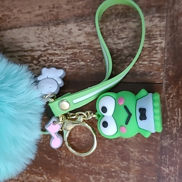 Sanrio Keroppi Keychain With Strap - Picture 6 of 8
